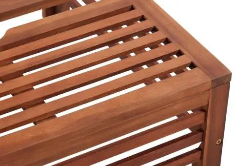 Husă pentru suport umbrelă de soare, lemn - 4/5