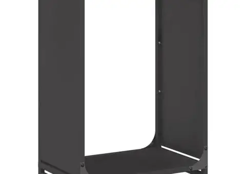 Suport pentru lemne de foc negru Oțel laminat la rece - 2/5