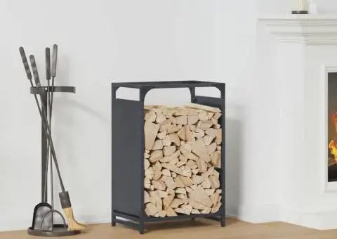 Suport pentru lemne de foc Antracit Oțel laminat la rece - 1/5