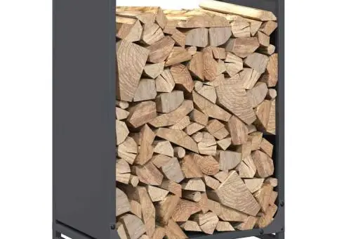 Suport pentru lemne de foc Antracit Oțel laminat la rece - 4/5