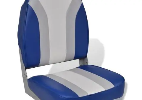 Scaun pliabil cu spătar înalt pentru barcă - 1/5