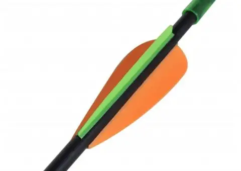 Săgeți pentru arc curbat 30", 0,6 cm, 12 buc., fibră de sticlă - 4/5