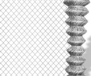 vidaXL Gard de legătură din plasă, argintiu, 15x1,5 m, oțel galvanizat