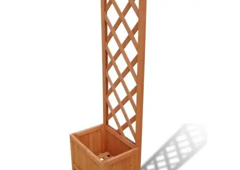 Spalier cu mască ghiveci 40 x 30 x 135 cm - 1/4