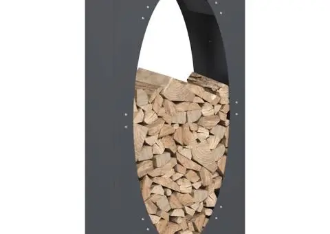 Suport pentru lemne de foc Antracit Oțel laminat la rece - 4/5