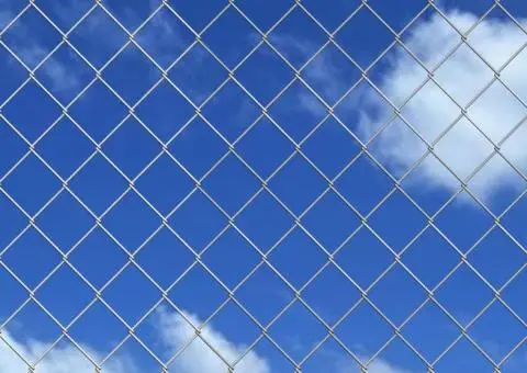 Gard din plasă cu stâlpi, argintiu, 15 x 1 m, oțel galvanizat - 2/5