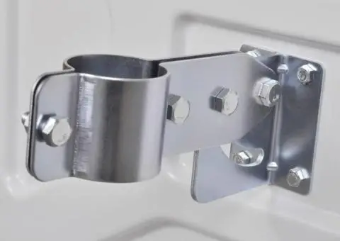 Oglindă de trafic convexă dreptunghiulară, 40 x 60 cm, cu reflectoare - 5/5