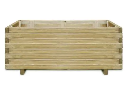 Strat înălțat, 100 x 50 x 40 cm, lemn, dreptunghiular - 2/4