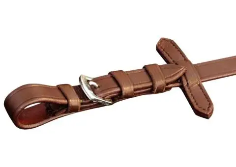 Căpăstru cu frâu și zăbală pentru ponei, piele, maro - 3/5