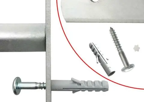 Grilaj de siguranță pentru ferestre cu 2 bare transversale 500-650 mm - 4/4