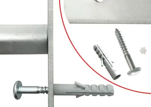 Grilaj de siguranță pentru ferestre cu 4 bare transversale 500-650 mm - 4/4