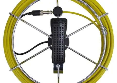 Cameră de inspecție țevi, 30 m, cu cutie de control DVR - 5/5