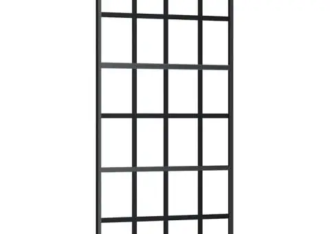 Ușă glisantă cu set de feronerie neagră 90x205 cm Sticlă ESG - 5/5