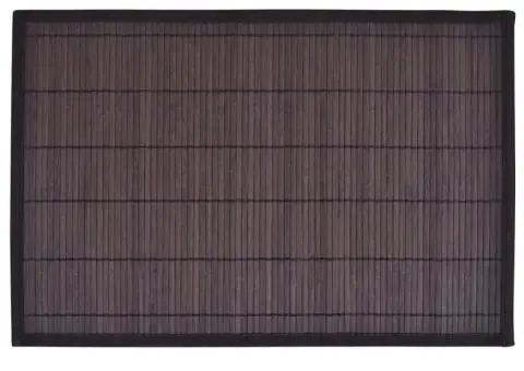 Naproane din bambus, 6 buc, maro închis, 30 x 45 cm - 2/4