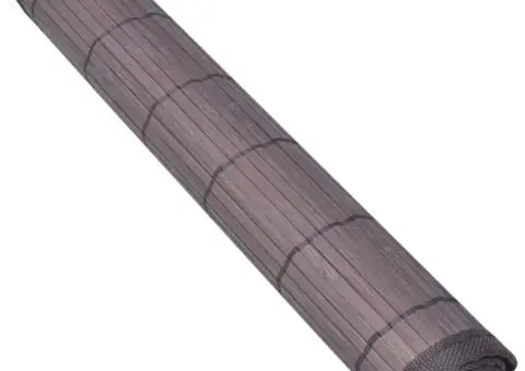 Naproane din bambus, 6 buc, maro închis, 30 x 45 cm - 3/4