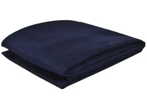 Husă din velur micro-fibră pentru canapea, 270 x 350 cm, bleumarin - 2/2