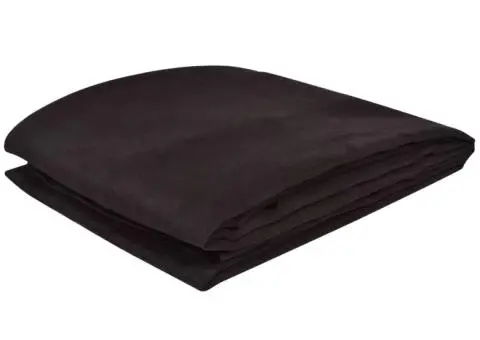 Husă din velur microfibră pentru canapea, 210 x 280 cm, maro - 2/2