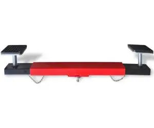 vidaXL Adaptor grindă transversal, 2 tone, roșu