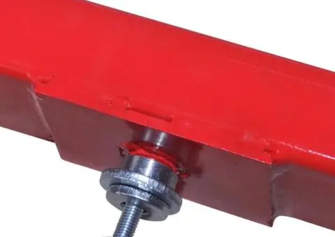 Adaptor grindă transversal, 2 tone, roșu - 2/4