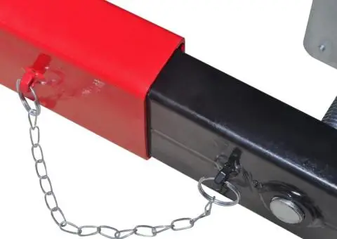 Adaptor grindă transversal, 2 tone, roșu - 3/4