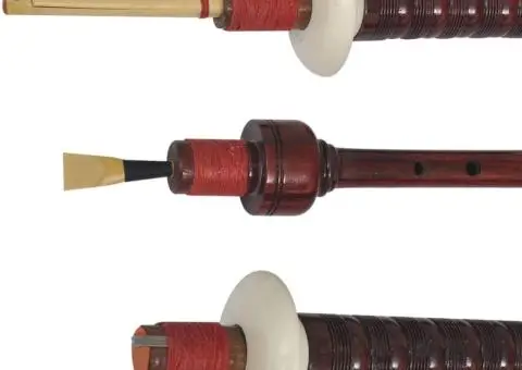 Cimpoi scoțian Great Highland copii, tartan watch, verde/negru - 3/5