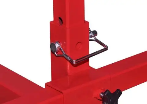 Suport mobil pentru ax, Roșu - 4/4