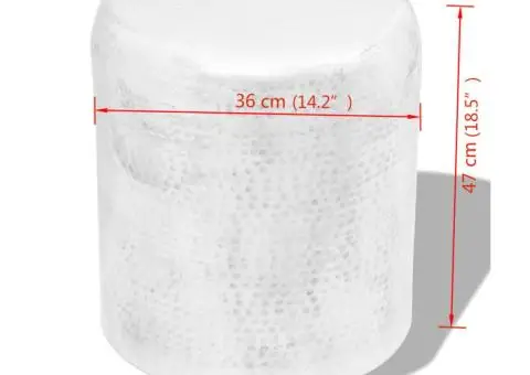 Scaun/Masă laterală din aluminiu bătut la ciocan, argintiu - 4/4