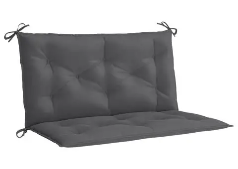 Pernă bancă de grădină antracit 100x(50+50)x7 cm textil oxford - 2/5