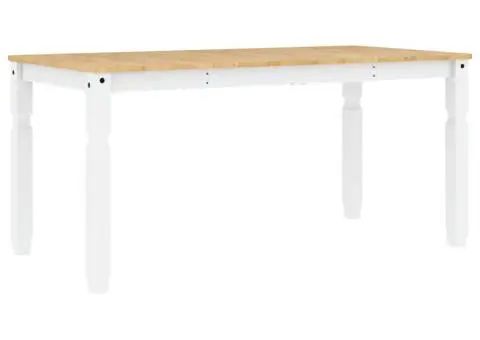 Set de sufragerie din 5 piese Panama din lemn masiv de pin alb - 5/5