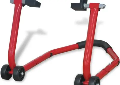 Suport spate pentru motocicletă, roșu - 1/5