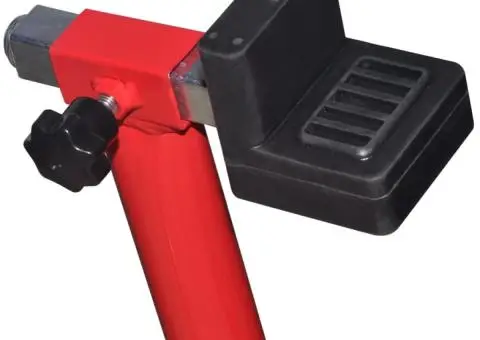 Suport spate pentru motocicletă, roșu - 5/5