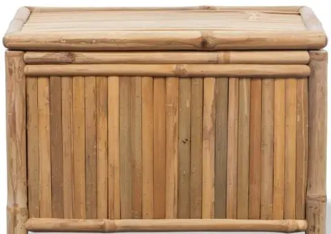 Cutii de depozitare 3 buc, bambus - 5/5