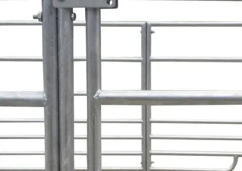 Țarc pentru oi cu 4 panouri, oțel galvanizat, 183 x 183 x 92 cm - 4/4