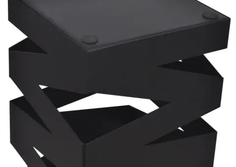 Suport pentru umbrele, pătrat, depozitare bastoane, alb, 48,5 cm, oțel - 3/5