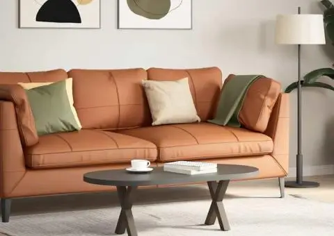 Picioare pentru măsuță de cafea în formă de X, 2 buc., oțel natural, 37x(30-31) cm - 2/5