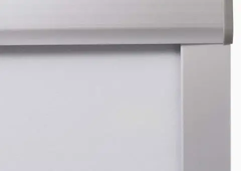 Jaluzele opace tip rulou C04, alb - 4/5