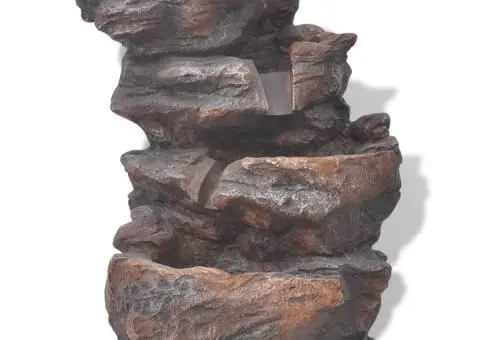 Fântână de interior din polirășină cu iluminare LED - 2/5