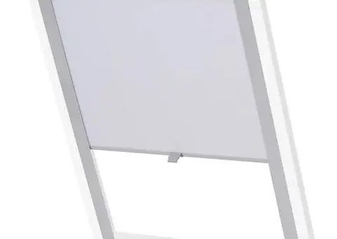 Jaluzele opace tip rulou M04/304, alb - 1/5