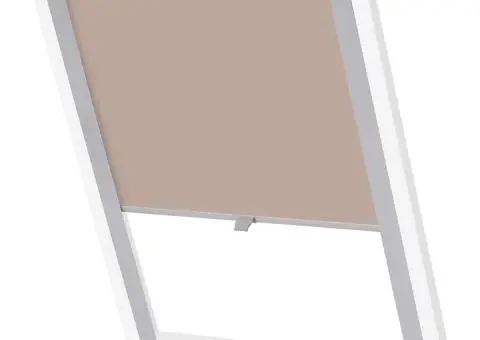 Jaluzele opace tip rulou 104, bej - 1/5