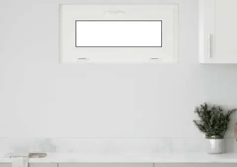 Fereastră de subsol RISOR 80x40 cm înclinată 2 geamuri albe - 1/5