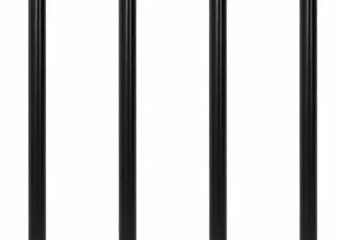 Picioare de masă reglabile pe înălțime 4 buc., negru, 1100 m - 1/5