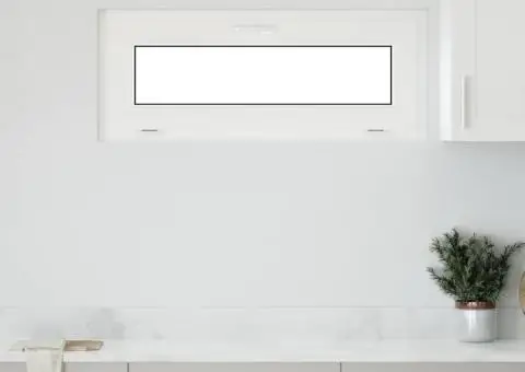 Fereastră de subsol RISOR 100x40 cm înclinat 2 geam alb - 1/5