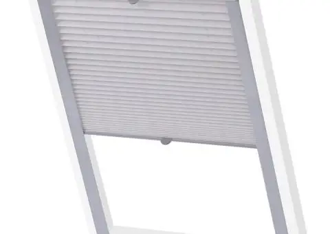 Jaluzele plisate C02, alb - 3/5
