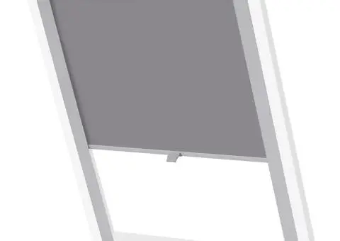 Jaluzele opace tip rulou M04/304, gri - 1/5