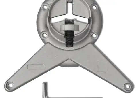 Picioare de masă reglabile în înălțime, crom, 710 mm, 4 buc. - 4/4
