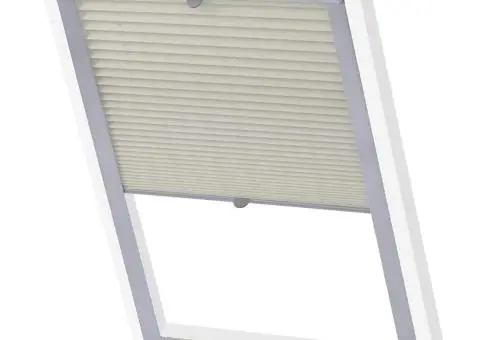 Jaluzele plisate S08/608, crem - 3/5