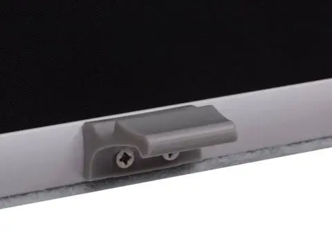 Jaluzele opace tip rulou C04, negru - 5/5