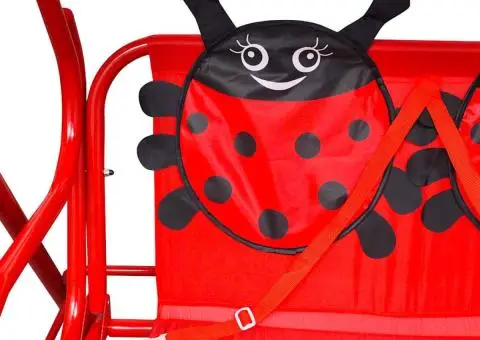 Leagăn pentru copii Roșu - 4/5