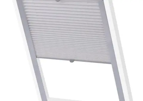 Jaluzele plisate 104, alb - 3/5