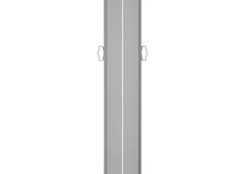 Copertină laterală retractabilă, negru, 160 x 600 cm - 5/5